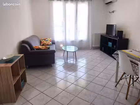 appt 3 ch. 81m2 - refait à neuf - climatisé - eaux claires - tt compris