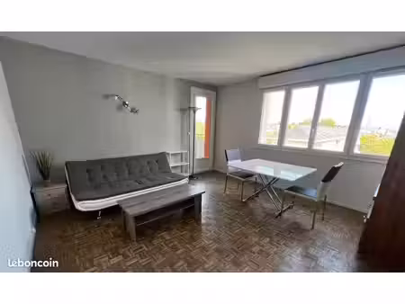 t3 meublé – idéal étudiants – 59 m² – proche campus belle-beille – libre immédiatement