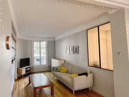 appartement meublé 62 m² – boulogne sud – sans frais d’agence
