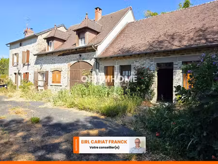 longère en pierre de 183 m² avec dépendances  l’ensemble sur 7613 m² de terrain clos