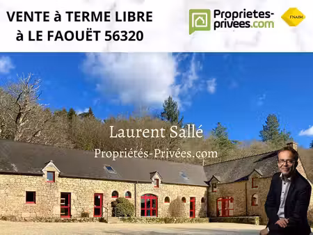 ensemble de bâtisses en pierre: vente a terme libre