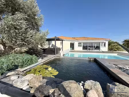 maison contemporaine avec vue exceptionnelle sur l'estuaire de
