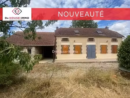 charmante maison de 4 pièces avec un grand terrain à prusy