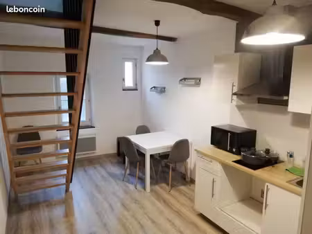 appartement t2 climatisé en duplex 38m2 albi centre