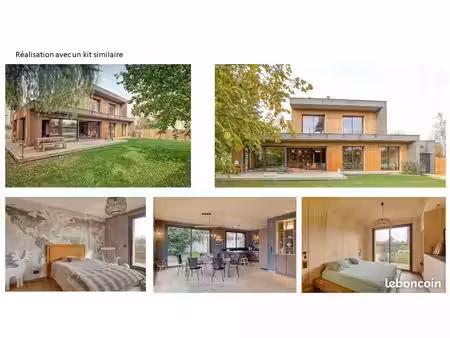 maison passive & bioclimatique en kit 180m² - déjà fabriquée  disponible immédiatement