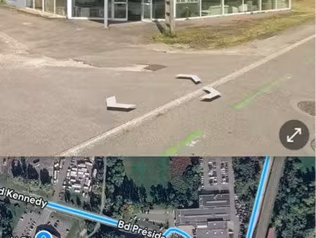 vends local commercial en face action