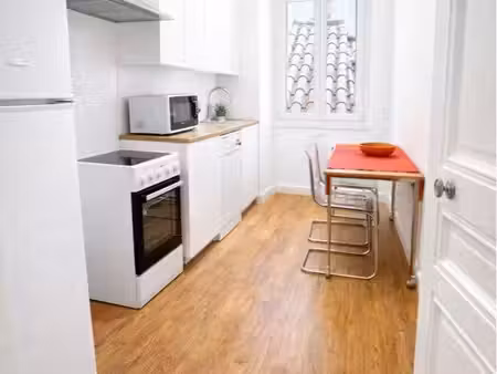t3 56m² rénové et meublé – marseille 6e rue édouard pons – clé en main – idéal résidence o