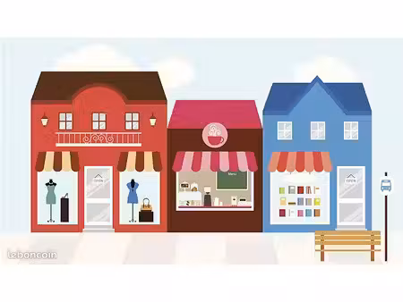 murs commerciaux 77 m² valbonne