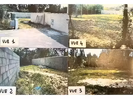 terrain constructible à vendre istres