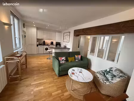 appartement meublé au calme de 40m2 refait à neuf au cœur de paris
