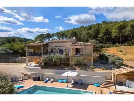 villa panoramique au tholonet 240 m² - 4 bedrooms - including independent 40 m² guest stud