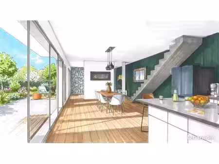 projet maison neuve 175 m² sur parcelle de 910 m² – 4 chambres – finitions incluses