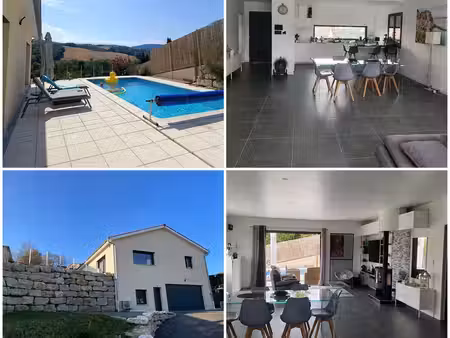 villa 155m² + 100m² garage sur 800m² sain-bel