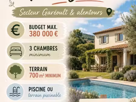 recherche maison – secteur garéoult et alentours