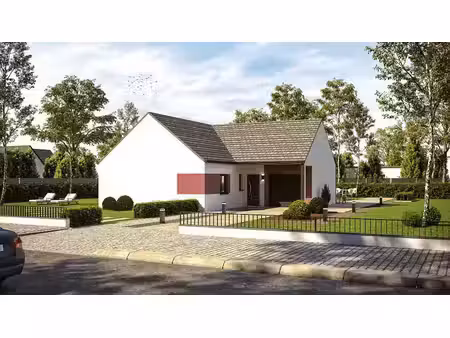 terrain avec maison neuve à vendre
