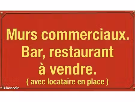 murs commerciaux bar-restaurant à vendre gerland