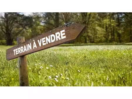 terrain constructible à vendre