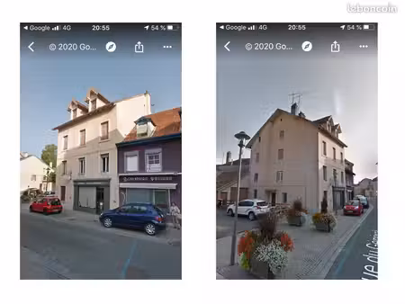 immeuble (3 apparts + 1 local) début centre vile héricourt