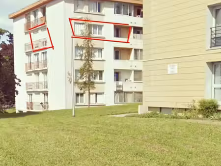 appartement t4 familial – vue dégagée  calme  avec box fermé + chauffage au sol