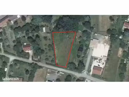 terrain 1500 m² chantelle
