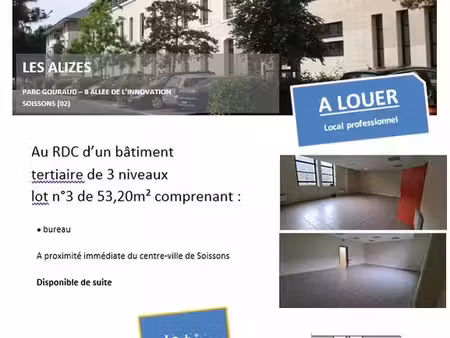location de bureau soissons