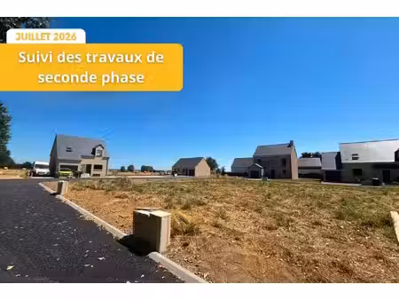 terrain constructible viabilisé à vendre