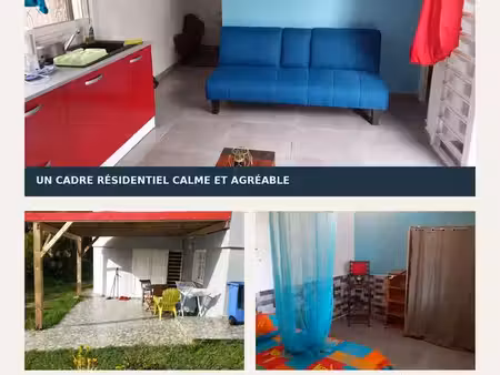charmant t2 à baie-mahault