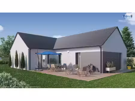 terrain avec maison neuve à vendre