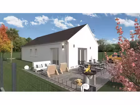 terrain avec maison neuve à vendre