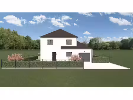 terrain avec maison neuve à vendre