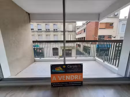 vente appartement 3 pièces 64 m² marmande (47200)