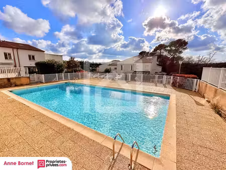 maison 4 pièces 72 50 m2 avec jardin & parking privatif  piscine