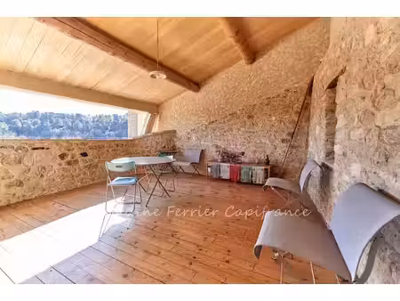 jouques (13) – grande maison de village rénovée – 215 m² – 4 chambres – terrasse...
