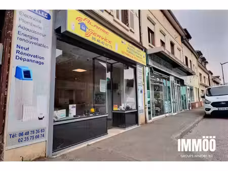achat local commercial 52m² notre dame de bondeville 76960