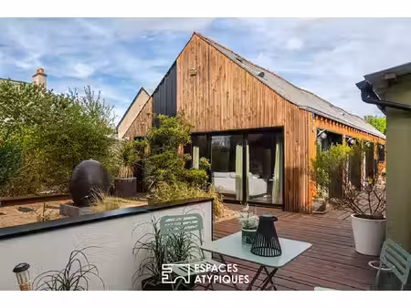 ensemble immobilier avec loft piscine et maison locative