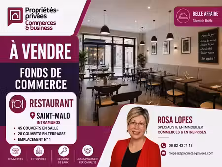 vente locaux professionnels 60 m² à saint-malo (35400)  429 000 €