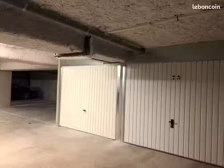 garage box de 12 m²
