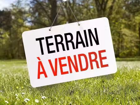 terrain constructible à vendre
