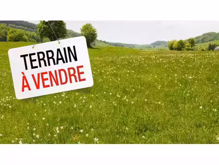 terrain constructible à vendre