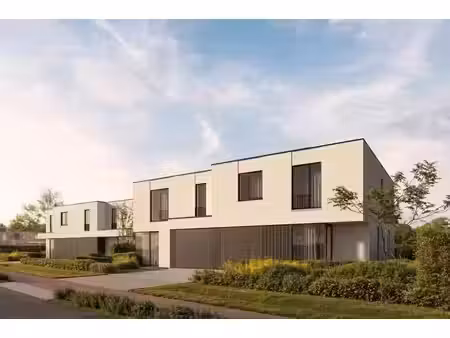 4 maisons mitoyennes neuves à vendre à drongen