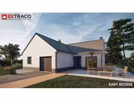 terrain avec maison neuve à vendre