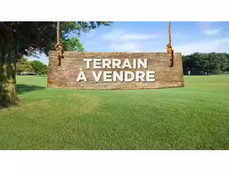 terrain constructible à vendre