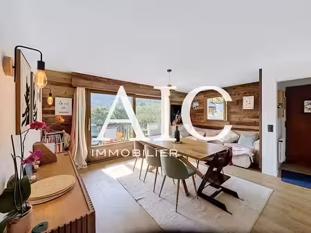 vente appartement 3 pièces 52.54 m² à combloux (74920)  465 000 €