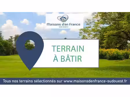 vente terrain 516 m² à magescq (40140)  115 000 €