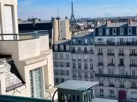 location meublée appartement 1 pièce 30 m² à paris 17ème (75017)  1 290 €