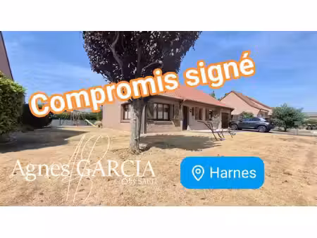 vente maison 4 pièces 90 m² harnes (62440)