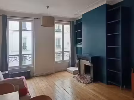 location meublée appartement 2 pièces 46 m² à paris 20ème (75020)  1 550 €