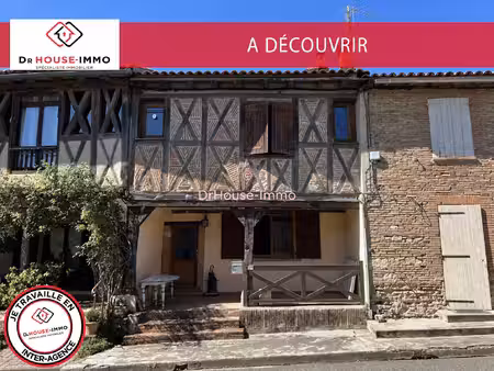 maison de village à colombages - 177 m²