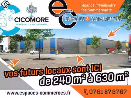 local d'activités à louer