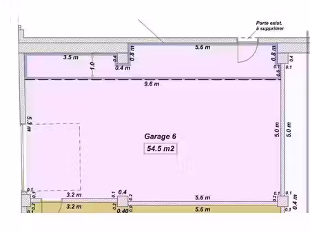 garage à vendre à theux  54.5 m2